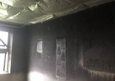 FIRE DAMAGED REFURBISHED FLAT